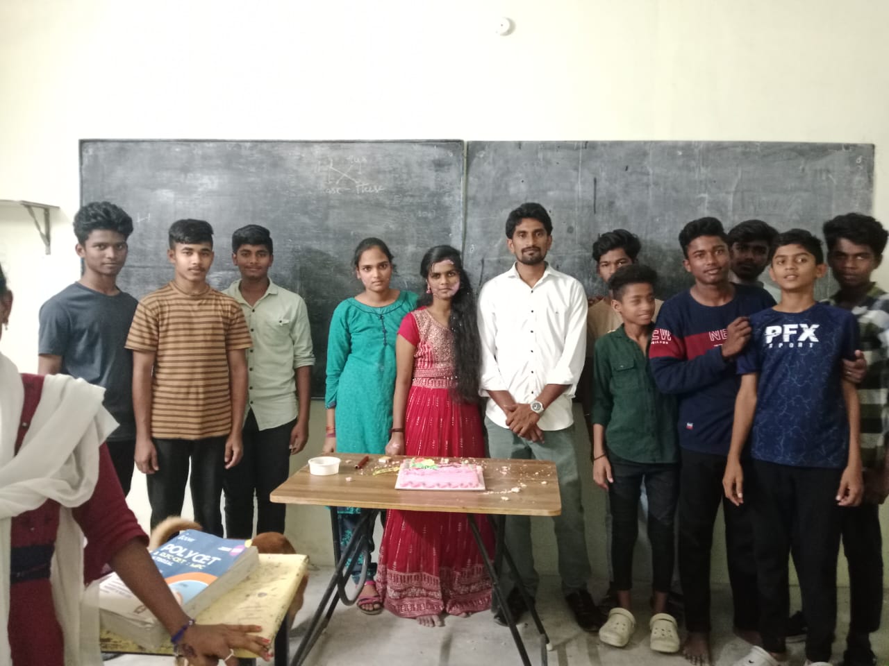 Student celebration moments at Amulya Academy