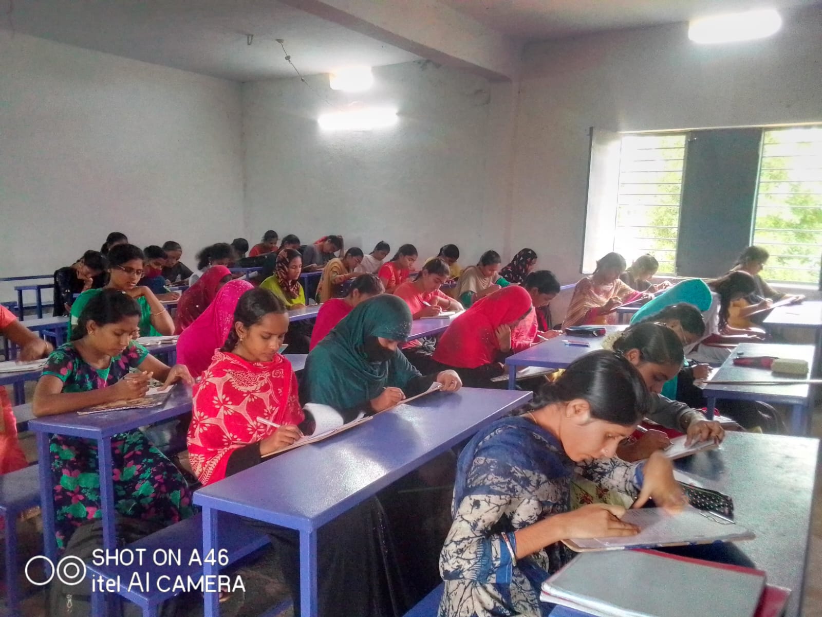 Another classroom view at Amulya Academy
